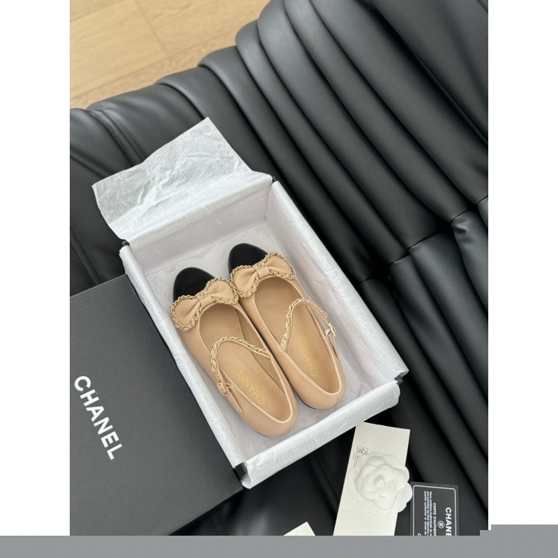 Ch*el flat shoes